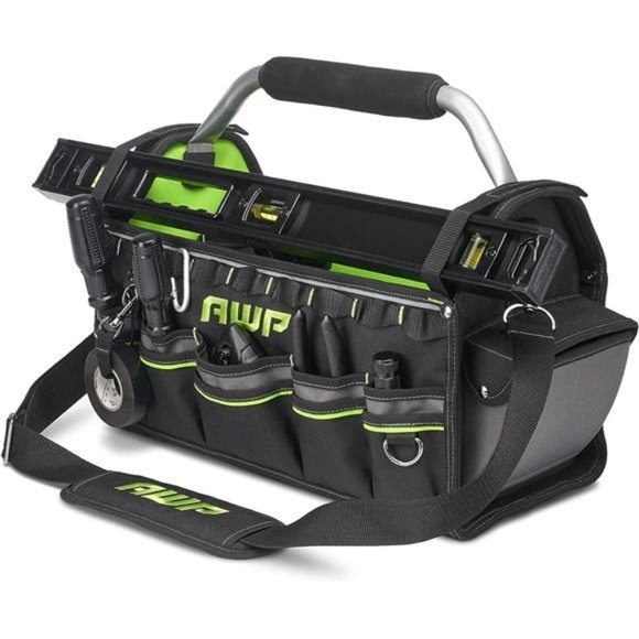 18 Inch Pro Tool Tote with Rotating Handle for Easy Tool Access, Water-Resistant - Picture 1 of 6
